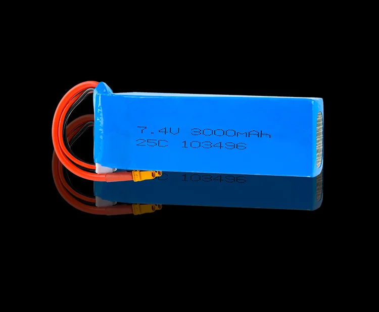 Rc Lipo батарея 7,4 V 3000mAH 25C 2S Lipo батарея обновленная батарея для MJX B6 B8 Bugs 6 RC Квадрокоптер