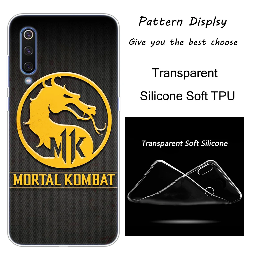 010 Горячая Mortal Kombat силиконовый чехол для Xiaomi Pocophone F1 9T 9 9SE 8 A2 Lite A1 A2 Mix3 Redmi K20 7A Note 4 4X5 6 7 Pro S2 крышка - Цвет: 010