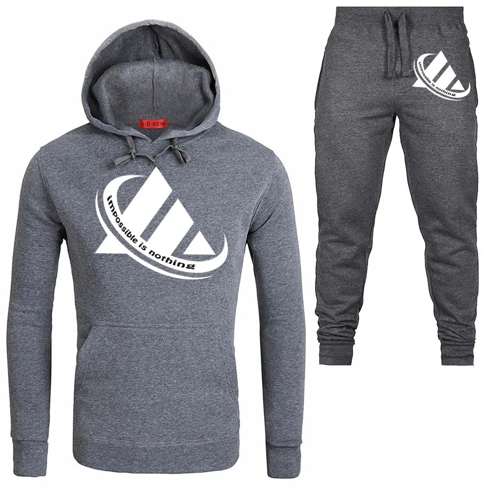 

ADI Hoodie Sweatshirt Men/Women New Fashion Hoodies Sweatshirts+Sweatpants Suits 2019 Autumn Winter Warm Fleece Hooded Pullover