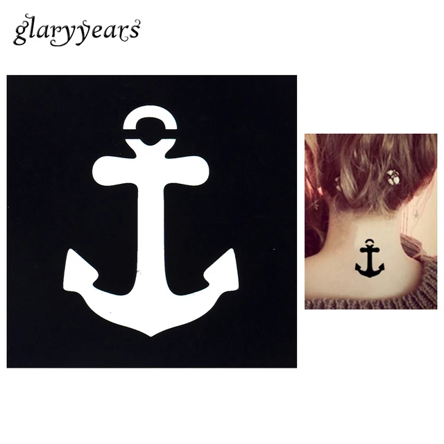 1 Piece Beauty Women Makeup Body Small Henna Tattoo Stencil Chest Art Painting Ship Anchor Pattern Tattoo Stencil Waterproof G80 1 Piece Beauty Women Makeup Body Small Henna Tattoo Stencil Chest Art Painting Ship Anchor Pattern Tattoo Stencil Waterproof G80