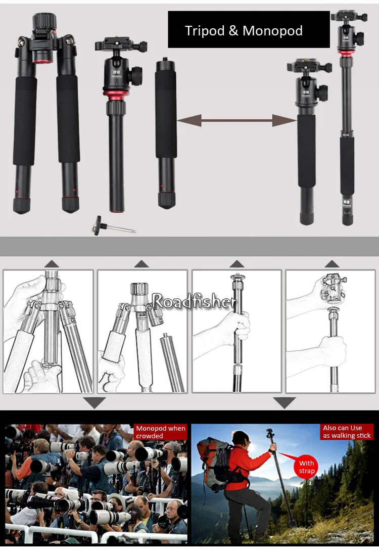 Camera tripod NB238-10