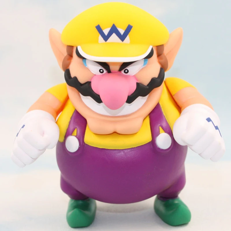 

12cm Nintendo Super Mario Wario Figure PVC Action Figures Toys Doll Collection Model Toy for Kids Children Christmas Gift