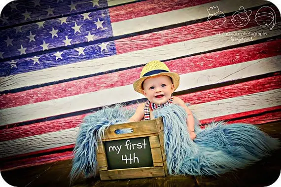 

5X7ft   Art fabric Photography Backdrop Flag Newborns Children Photo Background Portrait Drops D-7099