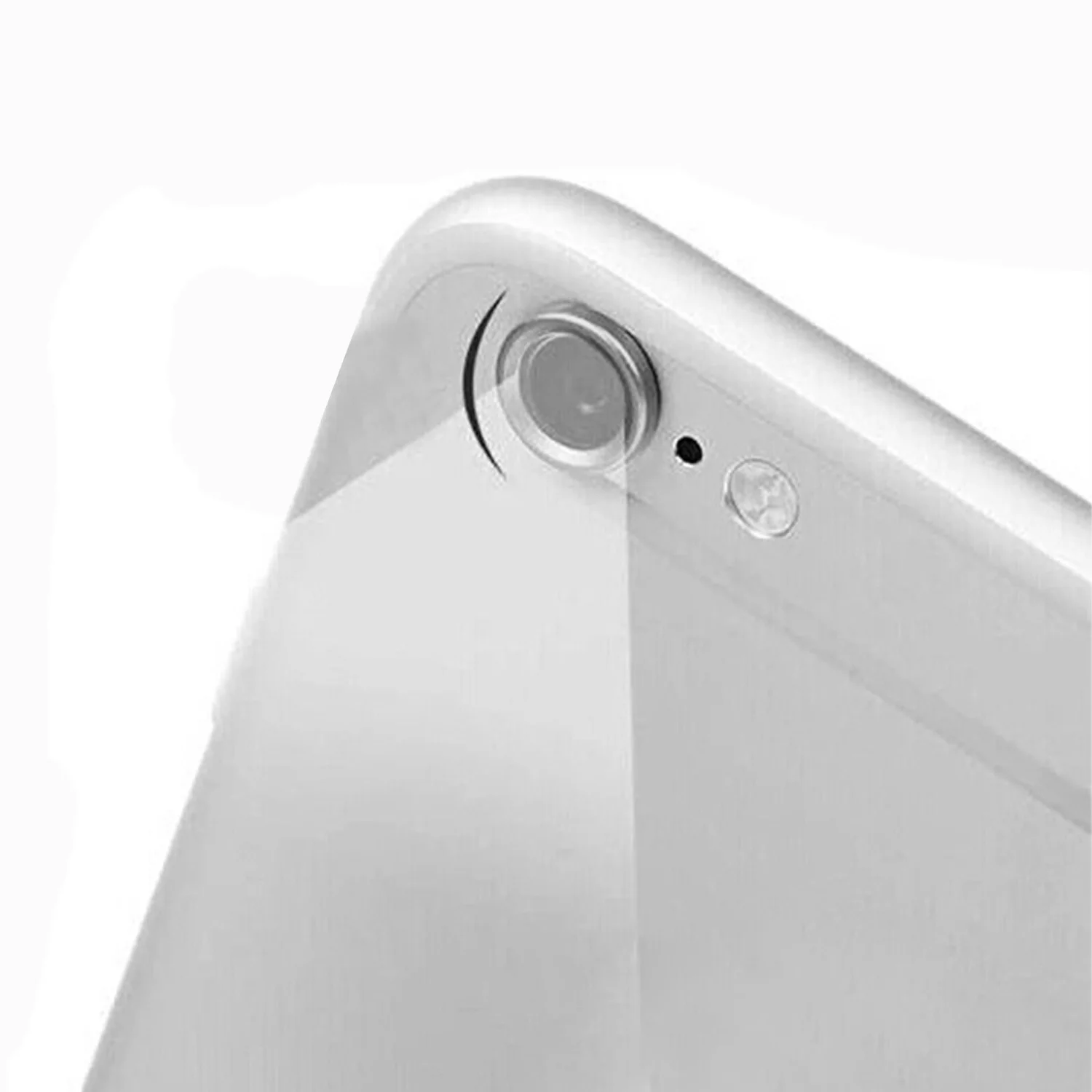 Rear Ring Guard Circle Metal Lens Protector Ring Camera Pelindung Besegad Logam Kamera Belakang Cincin Guard Lingkaran Penutup Lensa Pelindung Bumper Case untuk Apple Iphone X