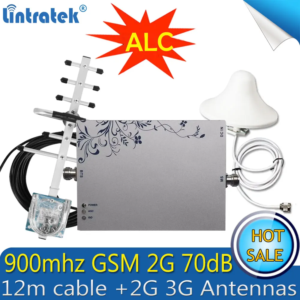 Ретранслятор Lintratek GSM 2G 900 МГц Усилитель сотового сигнала телефона антенна 4G |