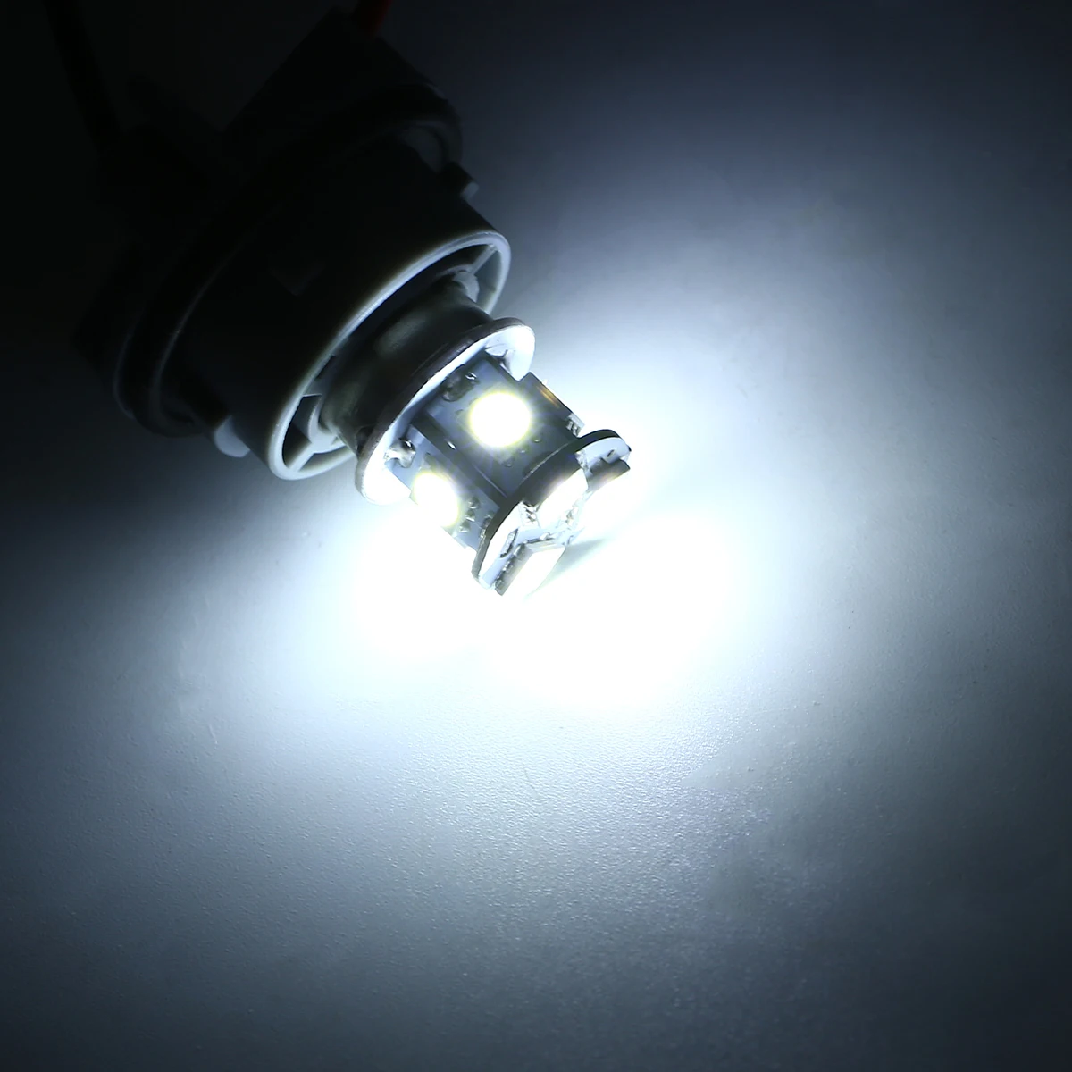 2X DC 12V 1156 Car Brake Light White 5050 8 SMD LED Tail Turn Signal Light Bulb Auto Side Marker Backup Stop Lamp