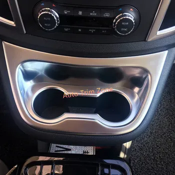 

Front Center Console Cup Holder Trim 2PCS ABS Matt For Mercedes Vito W447 2014-2017