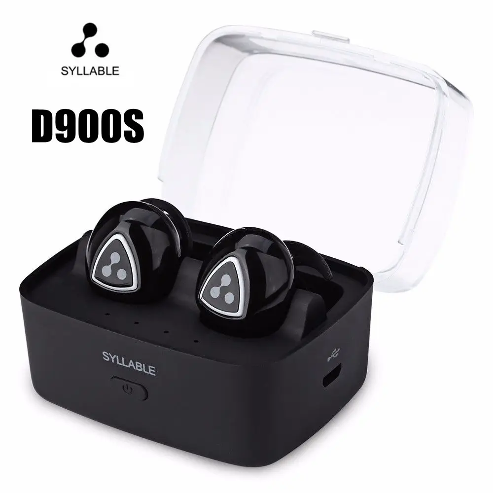 

100% NEW Original Syllable D900S Earphone Wireless Bluetooth4.0 Apt-x IPX4 Waterproof Earbud Earphone Sports For Android iPhone