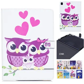 

For iPAD Mini 4 Case For Apple iPad mini 4 TPU Pu Leather PC Branch Elves Biggie Stand Floder Flip Tablet Case Cover Shell Magic