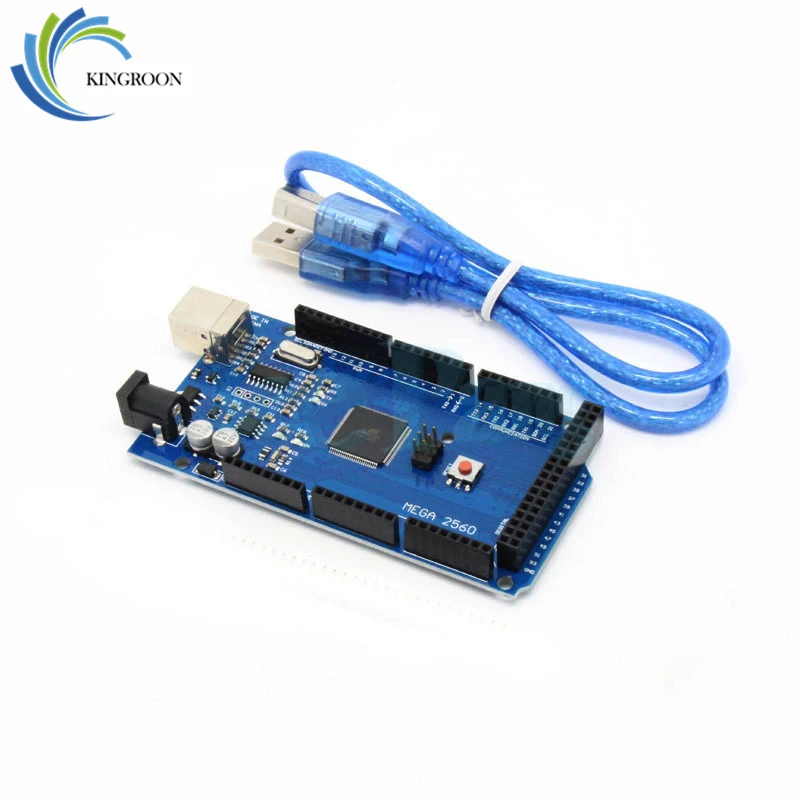 KINGROON MEGA 2560 R3 ATmega2560 R3 AVR USB плата+ Бесплатный USB кабель для Arduino 2560 MEGA2560 R3