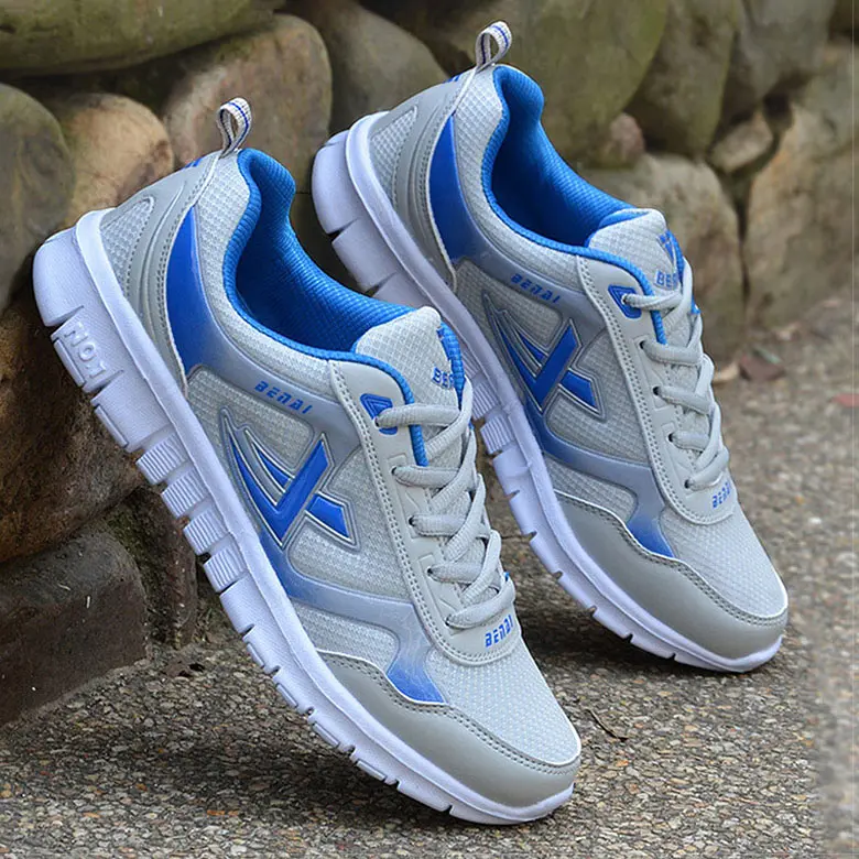 Men's Comfortable Ultra-light Lace-up Mesh Shoes