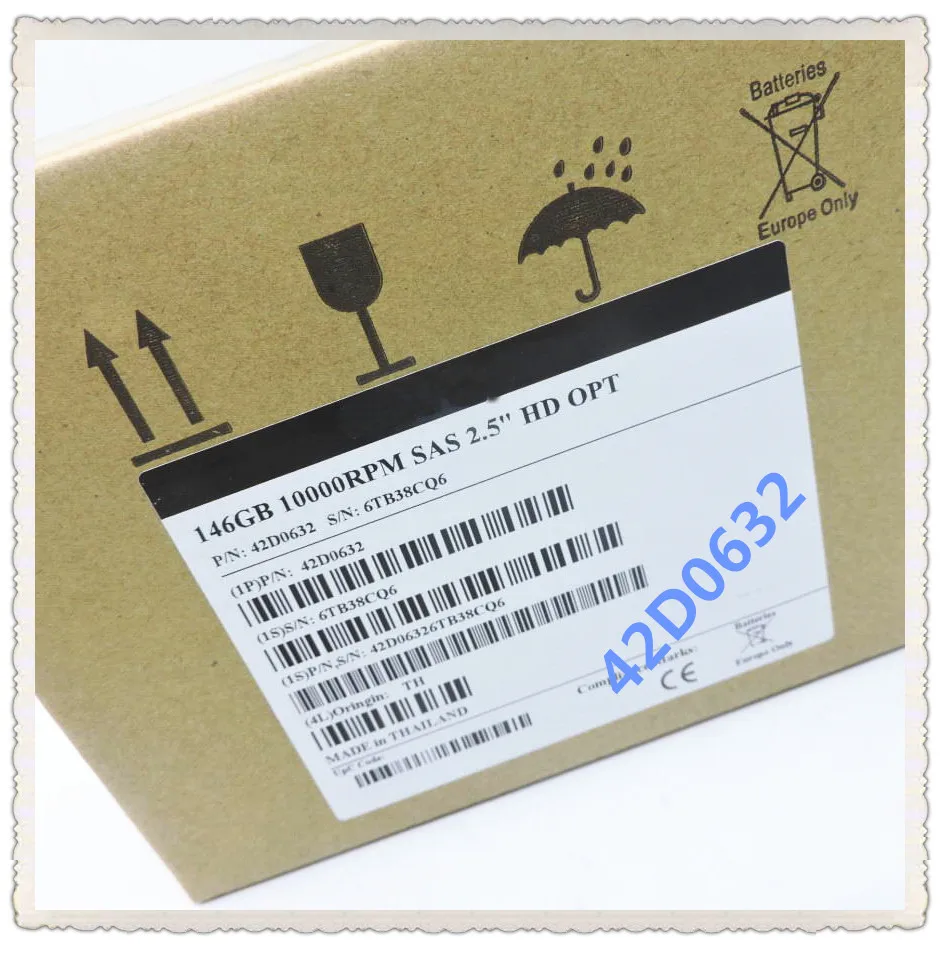 42D0632 42D0633 146G 10K SAS 2 5 inch HUC103014CSS600 обеспечить новый в оригинальной коробке. Обещано