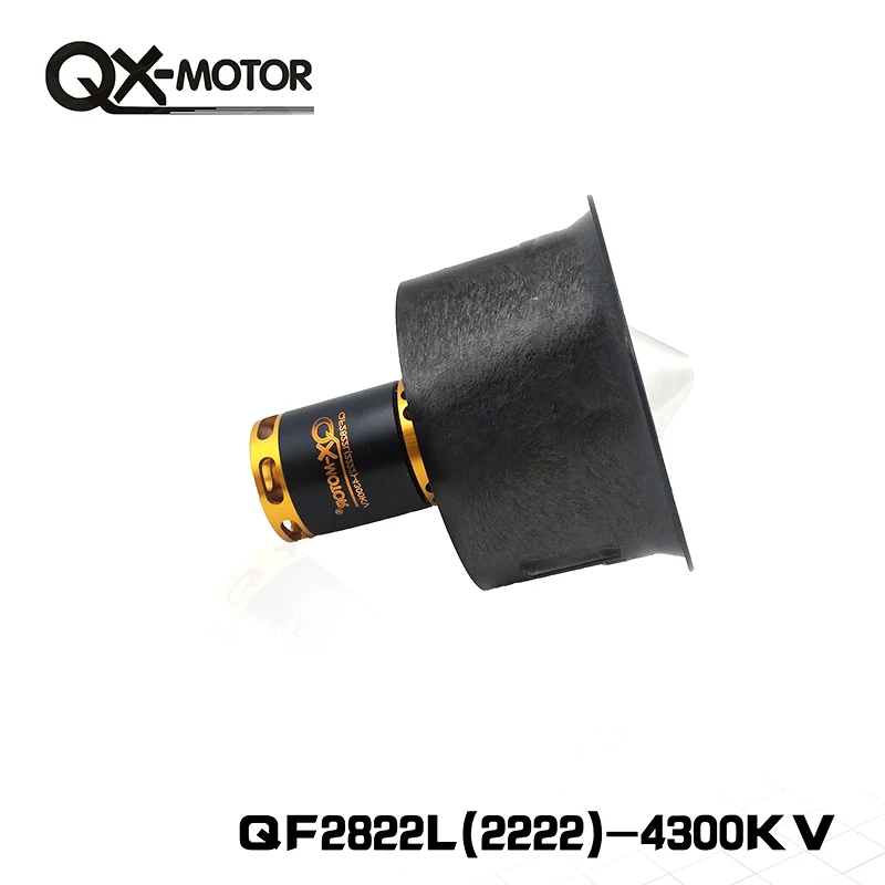 QX Motor new 64 мм EDF 12 лист набор QF2822 4300kv 3s обновление секции edf воздуховод|Детали и