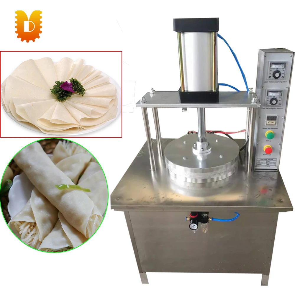 Durable Commercial Automatic Spring Roll sheet Making Machinein Food