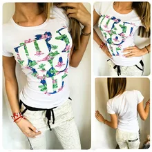 Women Printing Sleeveless T-Shirt Ladies Vest Ethnic Style Scoop Neck T Shirt Casual Tees Tops T-Shirt casual scoop neck striped twisted t shirt for women