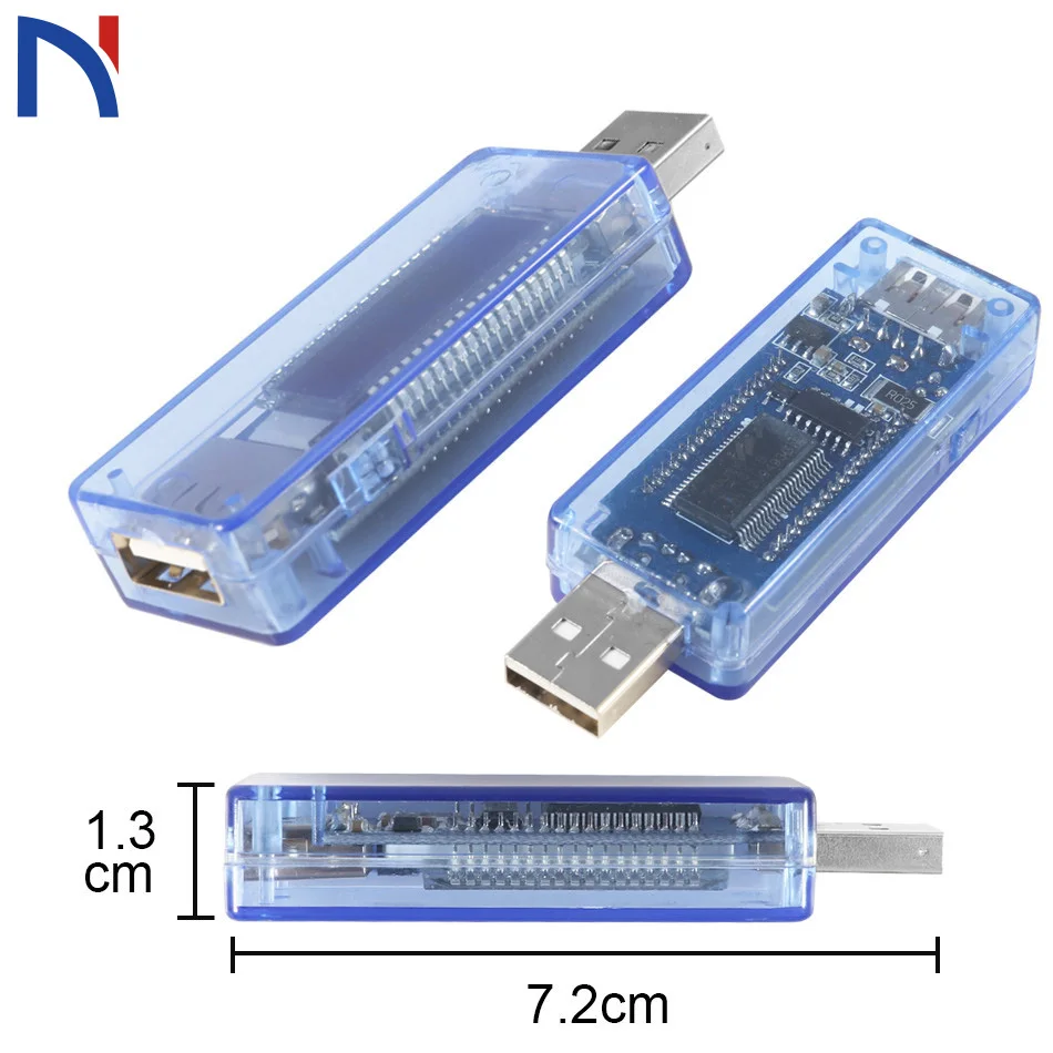 

Current Voltage Capacity Tester USB Volt Current Voltage Doctor Charger Capacity Tester Meter Power Bank