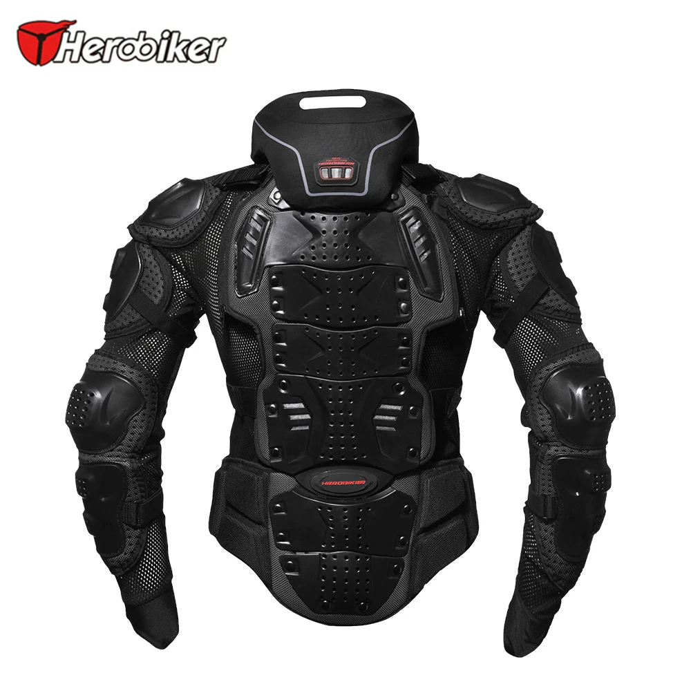 Защитная мотоциклетная куртка HEROBIKER с защитой шеи|jacket with|jacket motorcycle jacketjacket motocross |
