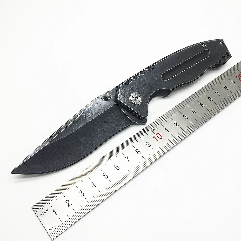 Kershaw Tactical Folding Knife 8Cr13MoV Blade Glass filled Nylon Handle