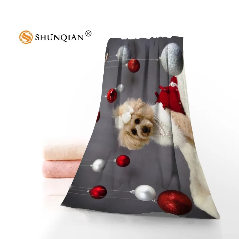New Custom Dog Christmas Towel Printed Cotton Face Bath Towels Microfiber Fabric For Kids Men Women Shower Towels In Sport Towels From Home Garden On New Custom Dog Christmas Towel Printed Cotton Face Bath Towels Microfiber Fabric For Kids Men Women Shower Towels In Sport Towels From Home Garden On