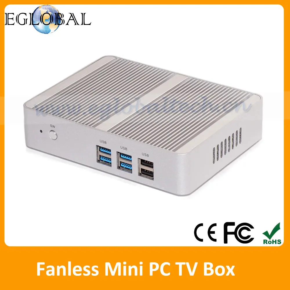 Мини компьютер Eglobal с Windows 8 1 Intel Celeron N3050 4 Гб ОЗУ 16 SSD Htpc XBMC HDMI + VGA Lan 300 м Wi Fi|mini pc