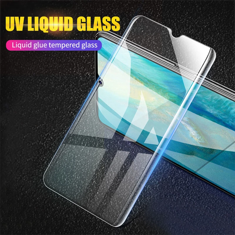 

Full Glue UV Tempered Glass For OPPO Reno Fing X Glass Screen Protector 20D UV Tempered Glass For Vivo IQOO X27 Pro Oppo Reno
