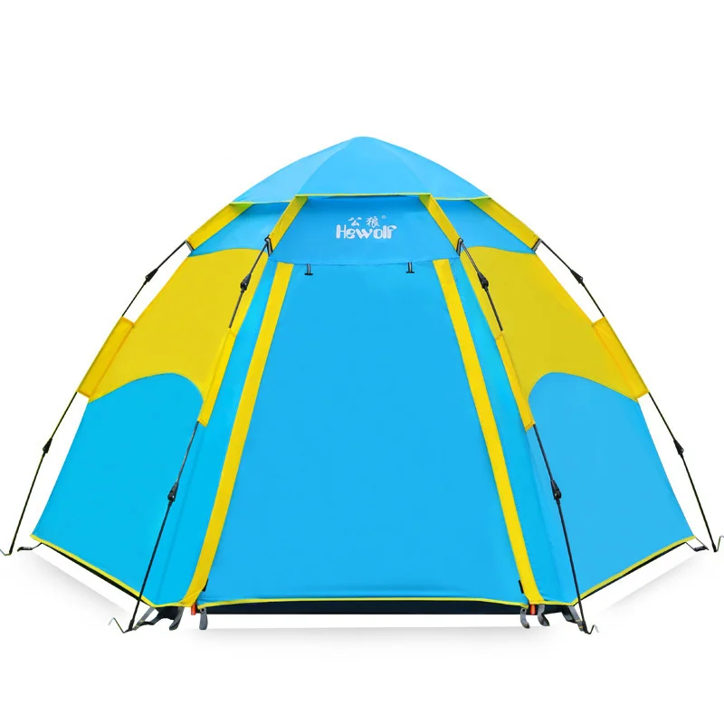 Outdoors Automatic Beach Tent Family Fishing Tourism Garden Awning 3 4