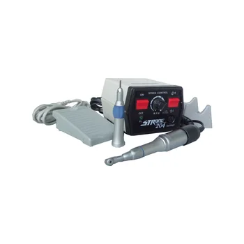 

Dental Lab 35K RPM Strong 204+108E Polisher Micromotor with New or Traditional Style 1:1 Contra-angle&Straight Bending Handpiece