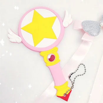 

anime Card Captor Sakura cardcaptor KINOMOTO sakura mirror wands chain cosplay