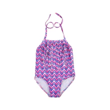 Одна деталь купальный костюм для маленьких девочек малыш бикини Юбка-брюки для девочек, многослойная юбка-пачка