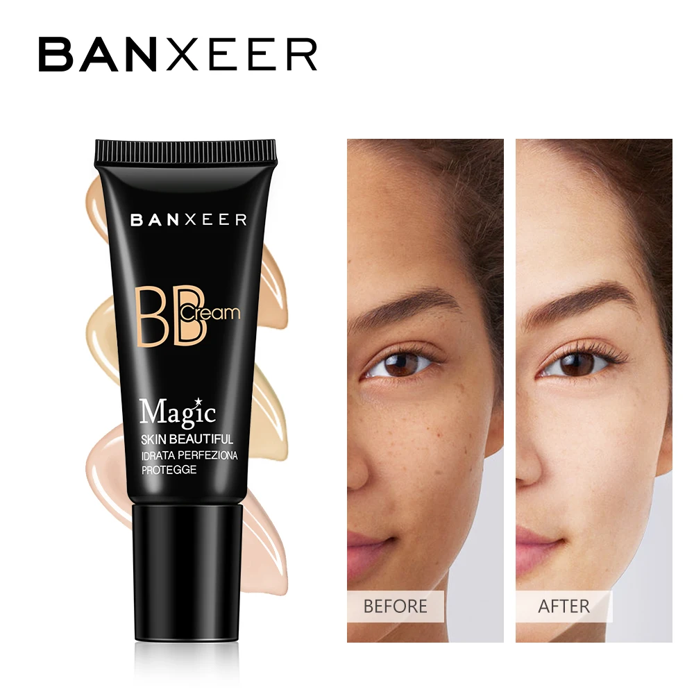 Крем основа BANXEER BB для макияжа полный консилер жидкий косметический макияж лица| |