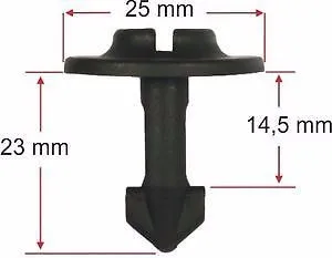 

FOR AUDI 100 80 A4 A6 A8 TT WHEEL ARCH COVER FASTENER CLIPS x20 PART SET