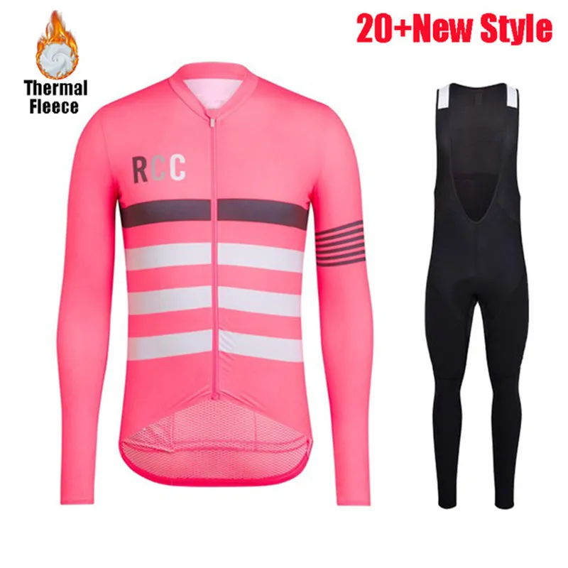 

2019 rcc men cycling jersey set winter fleece warm thermal bike clothes triathlon suit custom bicycle equipment roupa ciclismo