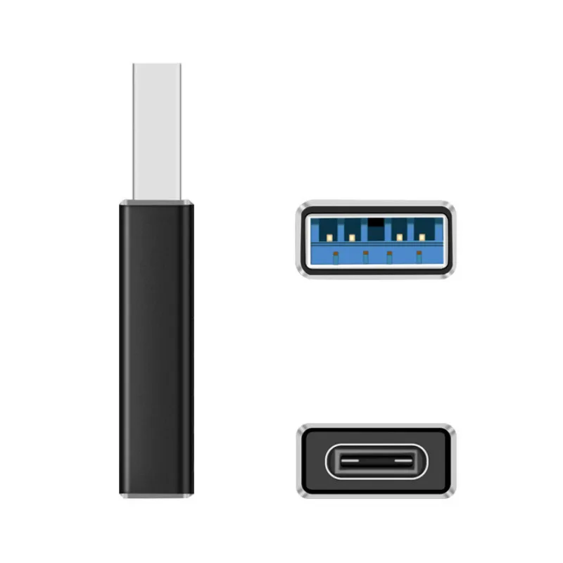 Переходник с USB C на 3 0 папа макс. 10 Гбит/с Тип мама 1 Gen 2 конвертер быстрое зарядное