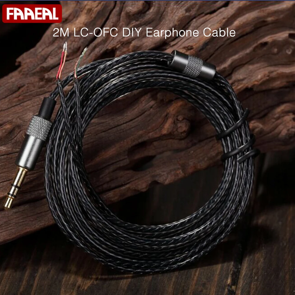 Buy HIFI Earphone Cable for DIY Replacement 2M Audio