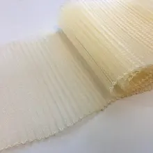 6," 16 см гофрированные кринолиновые крошки конского волоса/плетеные аксессуары для вуалетки 10 ярдов/партия