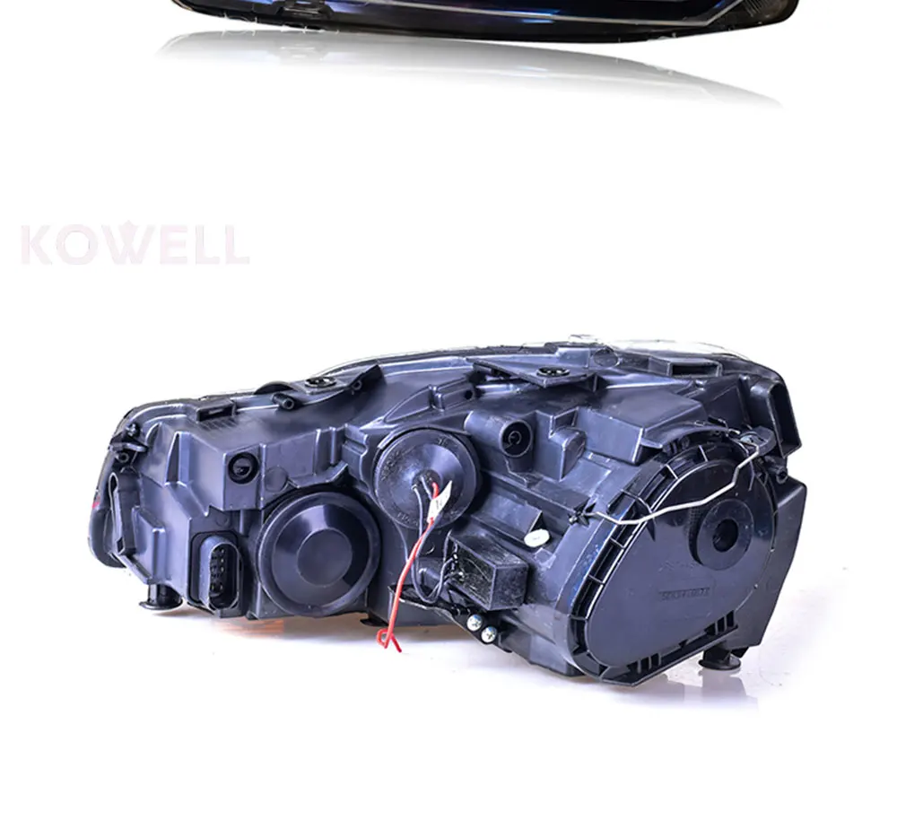 KOWELL автомобильный Стайлинг для VW Golf 6 фары 2010-2013 Golf6 mk6 светодиодный фонарь Angel Eye светодиодный DRL Bi Xenon объектив парковочная противотуманная фара