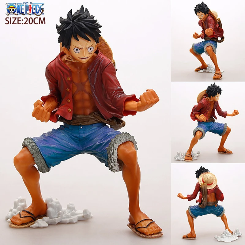 One Piece Luffy PVC Action Figure Fighting Luffy One Piece Anime Collectible Model Figurine One Piece