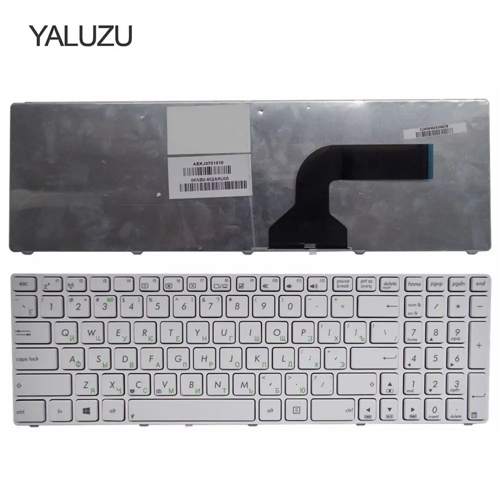 

RU NEW Keyboard FOR Asus P52 P52F P52JC P53 P53S P53E P53SJ P53E P53D P53X P53XI X64J X64JA X64JV X64VG X64VN Russian Laptop