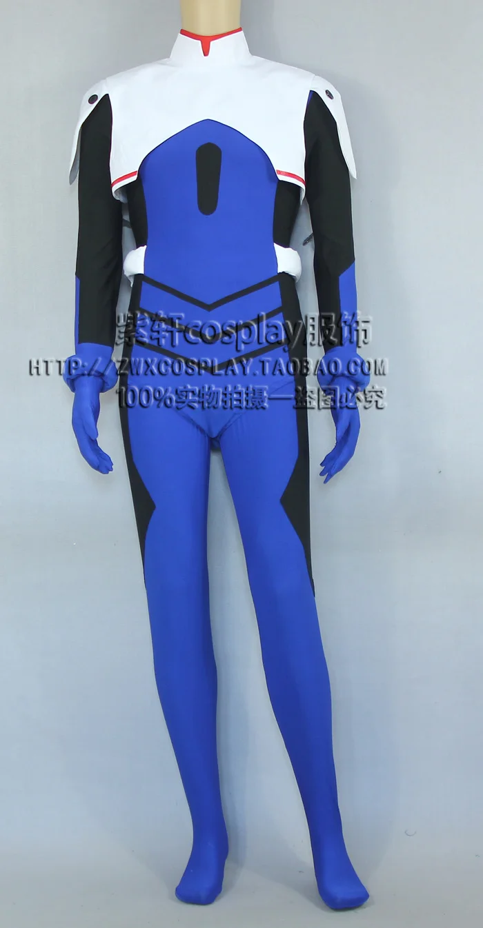 Anime Neon Genesis Evangelion Cosplay Ikari Shinji Cos Halloween Party Battle dress Jumpsuits Size S-XL neon genesis evangelion the shinji ikari raising project omnibus volume 2