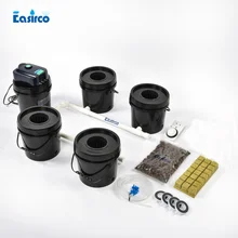 PVC tube Complete 5x5L Cloner bucket for Hdroponics system Free shipping