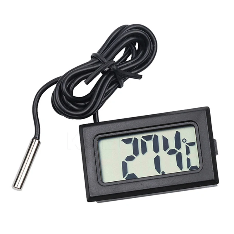 Waterproof LCD Electronic font b Pet b font Aquarium Thermometer Digital Outdoor Temperature Measure Tool With