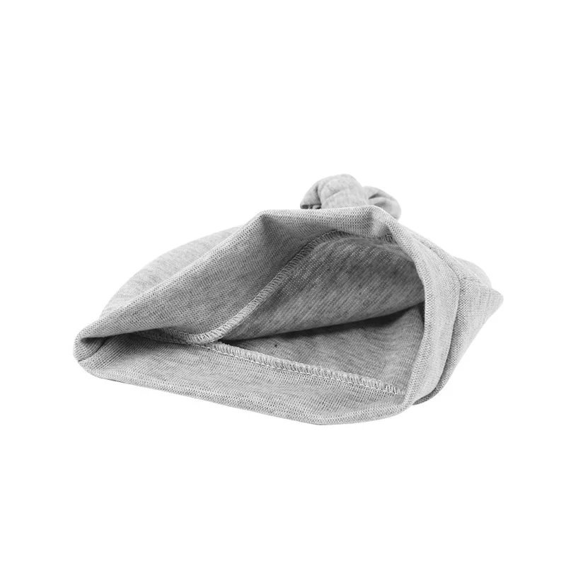 Cute Newborn Baby Beanie Toddler Beanie Infant Boys Girls Hat Cotton Knot Sleep Hats 0-3 Months Newborns Baby Girls Clothing (16)