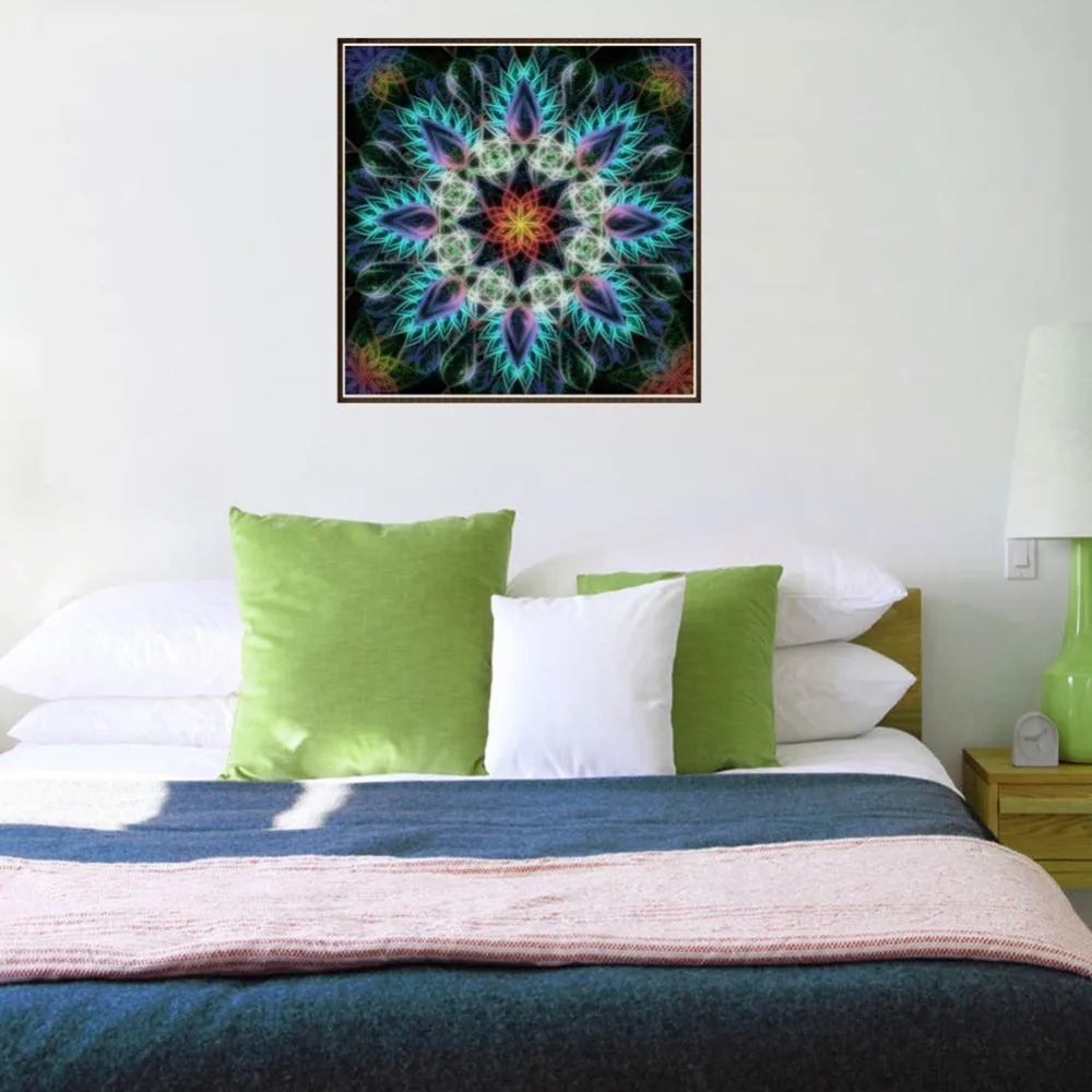 

New 5D Diy Diamond Painting Mandala Cross Stitch Full Square Rhinestone Pictures Diamond Embroidery Patchwork Mosaic Needlework