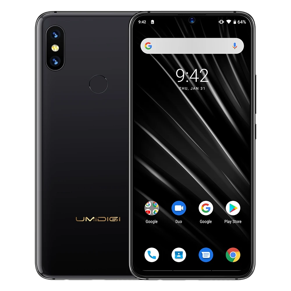 Мобильный телефон UMIDIGI S3 PRO, 128 ГБ, 6 ГБ, Android 9,0, 48 МП, 12 МП, 20 Мп, камера, 5150 мАч, 6,3 дюйма, FHD+ NFC, керамический, глобальный бренд, 4G, смартфон