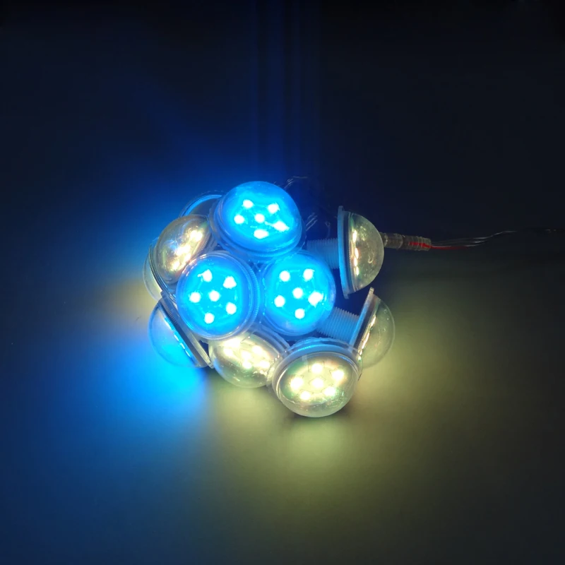 12 В 45 мм 9 светодиодов s UCS1903 rgb светодиодный пиксельный модуль освещения 5050 smd