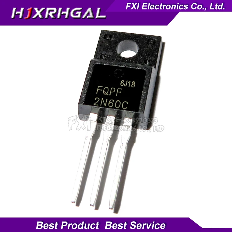 10PCS FQPF2N60C 2N60C TO 220 2N60 TO220 MOS FET transistor New original ...