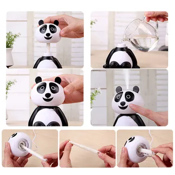 

Panda Humidifier Essential Oil Diffuser Aroma Essential Cool Mist Humidifier Humidi Fier Continuously Adjustable Dropshipping