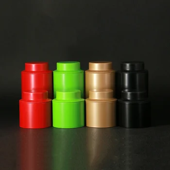 

6PCS Metal Storage Box Solid Color Tin Packaging Tinplate Iron Tea Cans Portable Organizer For Money Coins Sealed Jars Container