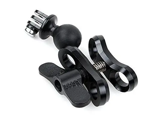 Butterfly Ball Braccio Della Clip Morsetto Supporto Per Gopro Hero4 Argento Nero Hero 4 3 + 3 2