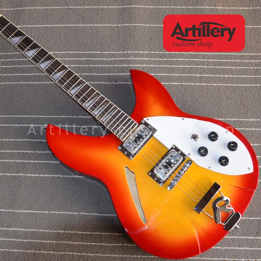В наличии фабрика Заказная Rickenback 325 330 гитара sime полый корпус 6 струн RK